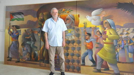 Sliman Mansour: A Brush Against Oppression and the Ongoing Struggle in Palestine - River Jayden Art