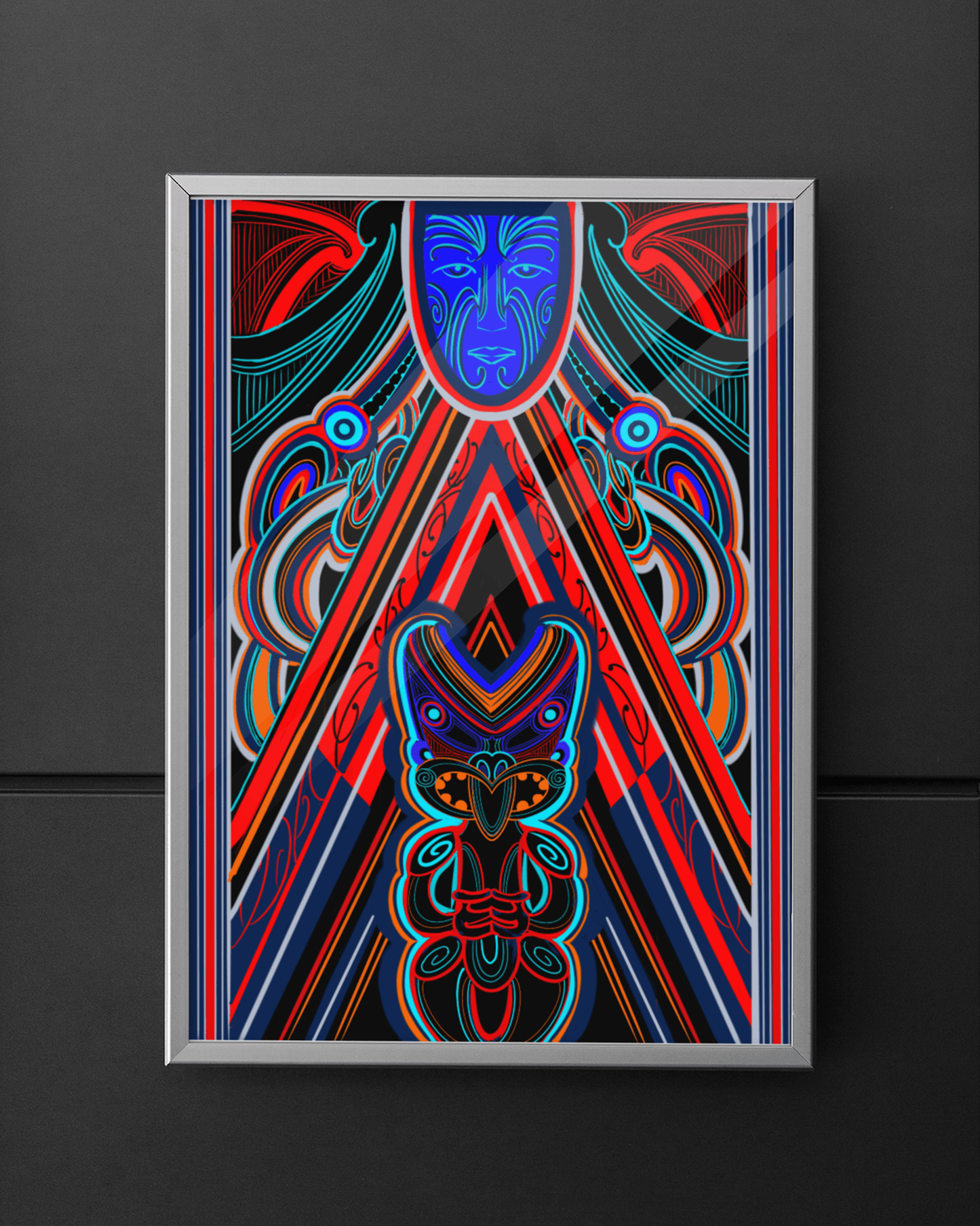 Rūaumoko - Limited Edition Signed Fine Art Print - River Jayden Art