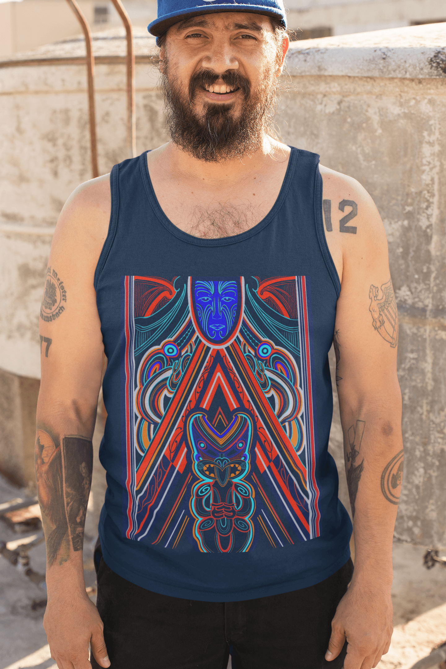 Rūaumoko - Singlet - River Jayden Art