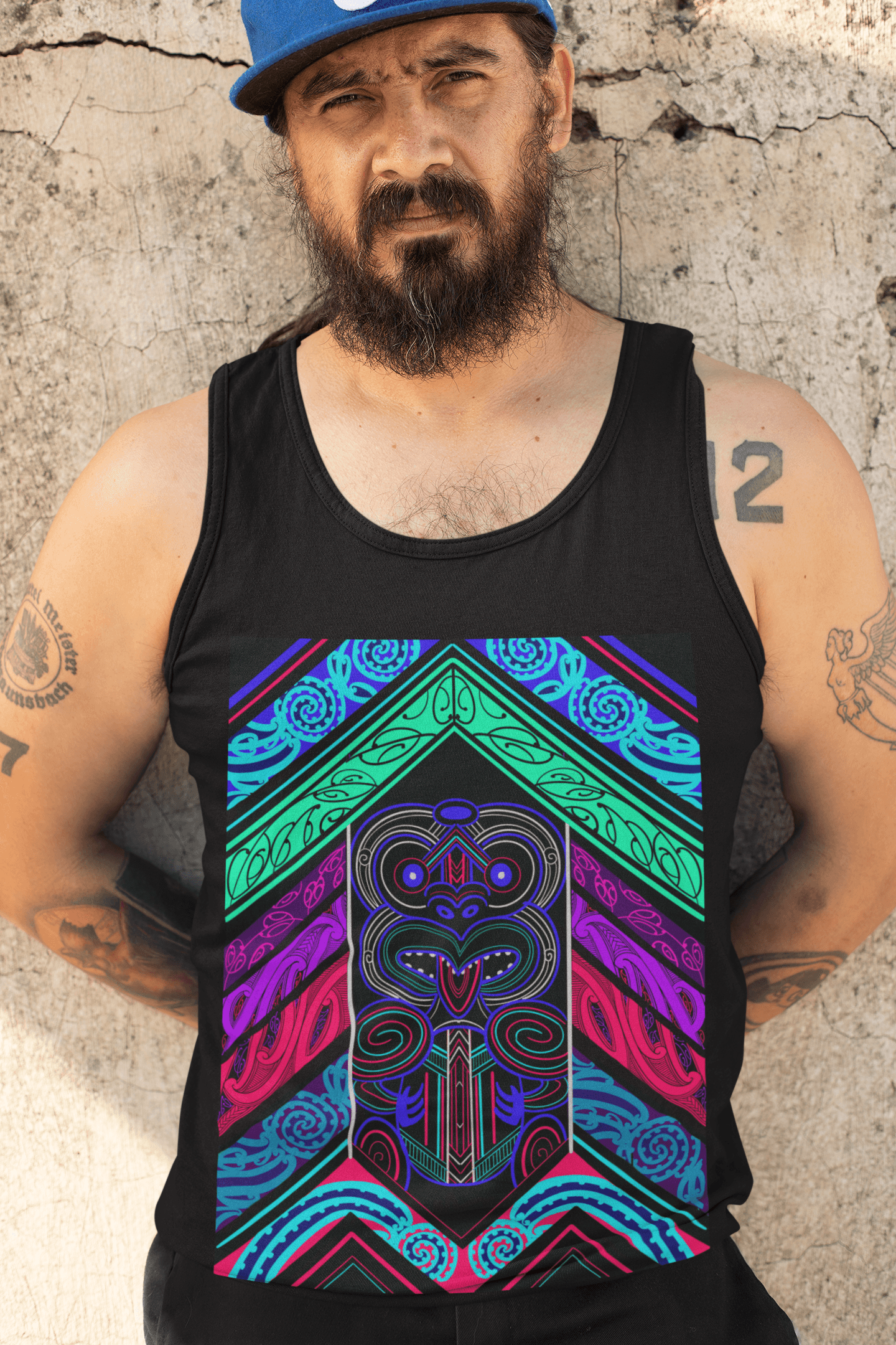 The Balance of Rongo - Singlet - River Jayden Art