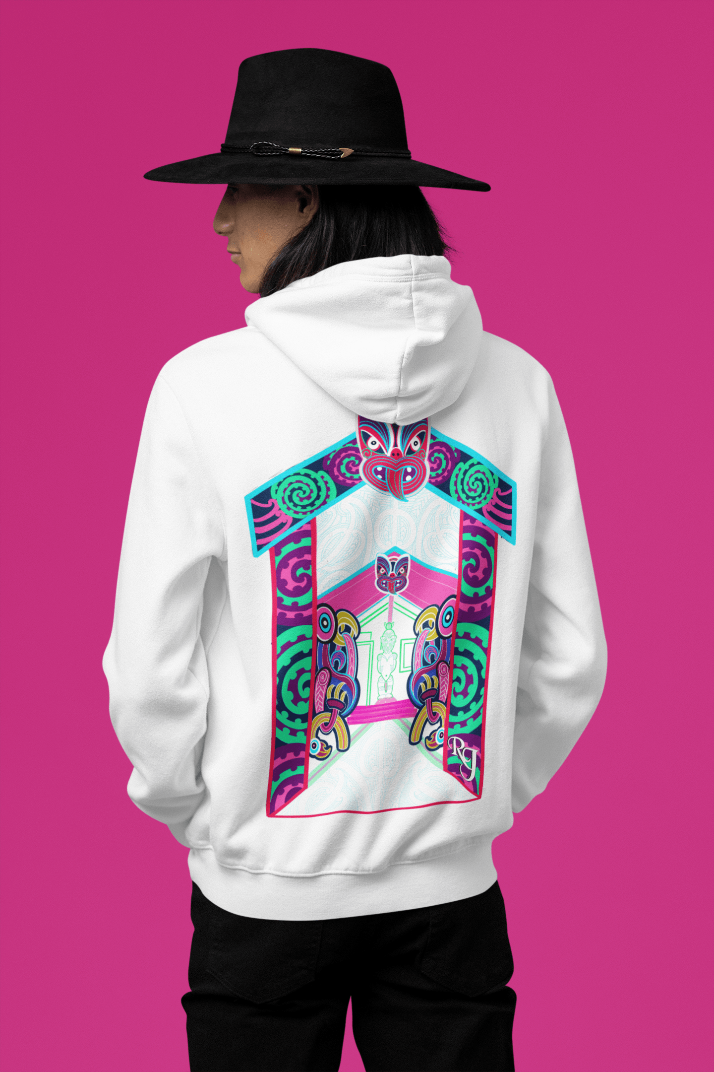 UV Ink Unisex Hoodie | River Jayden Art Hoodie | River Jayden Art