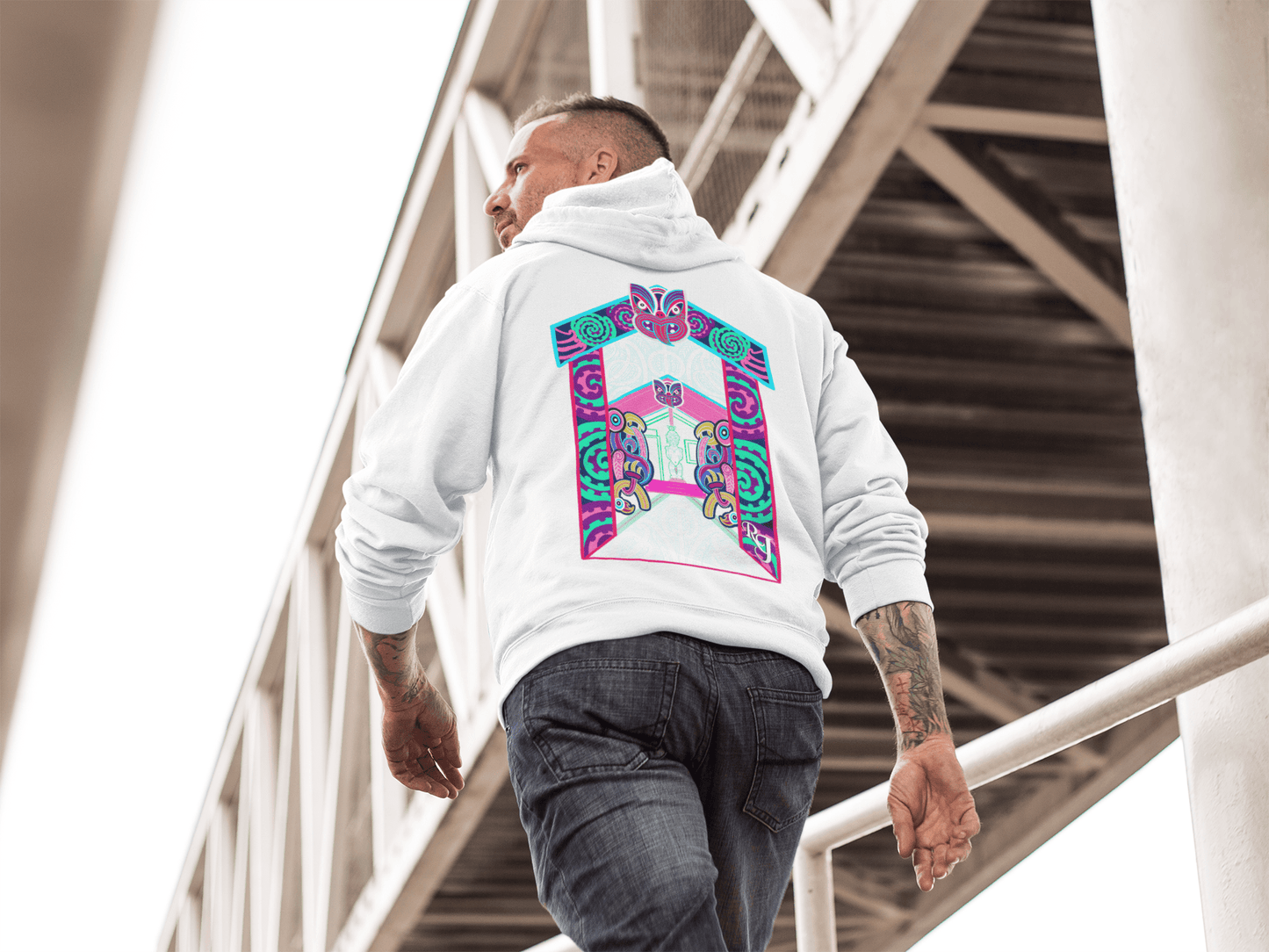 UV Ink Unisex Hoodie | River Jayden Art Hoodie | River Jayden Art