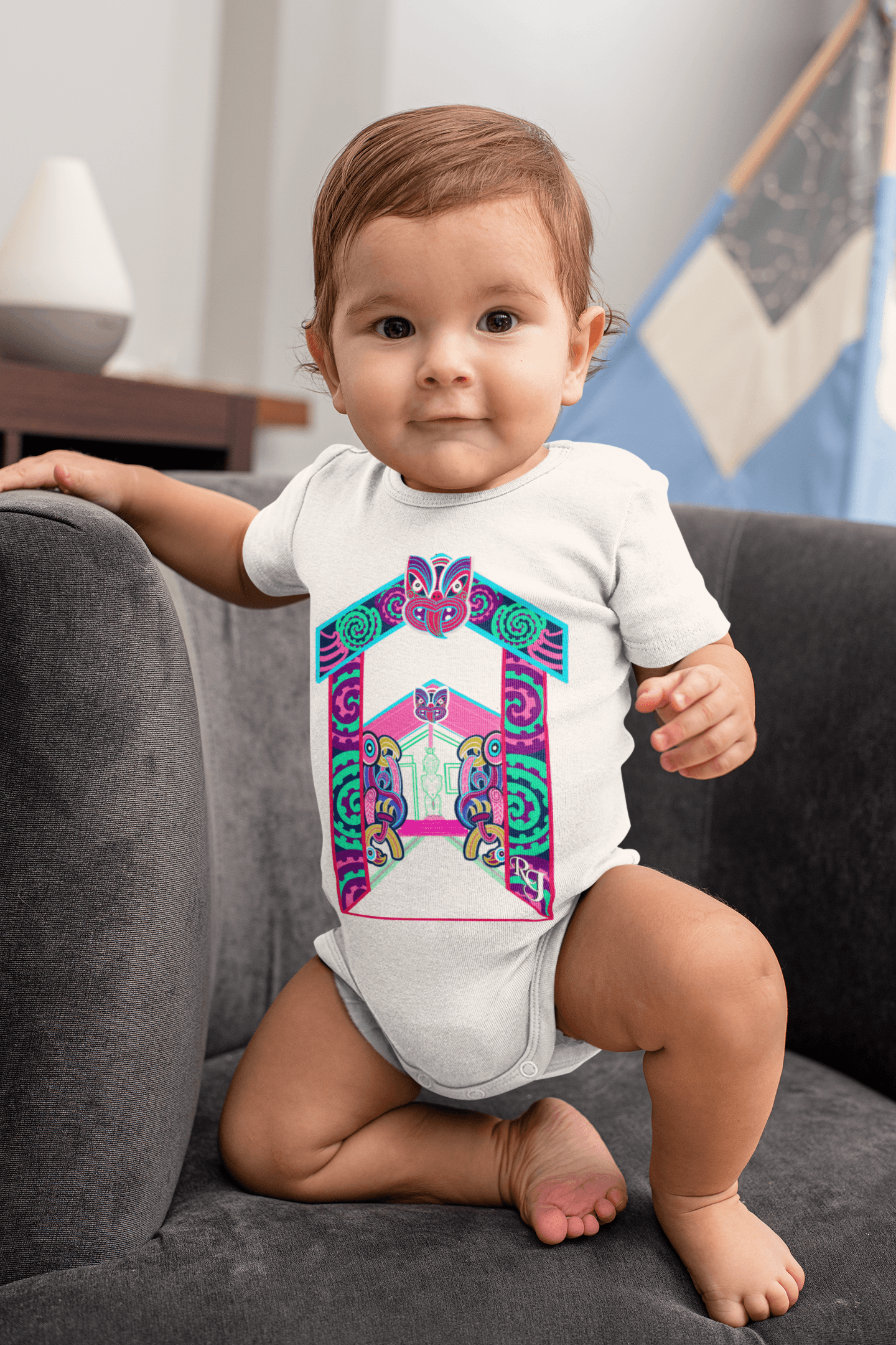 Pēpē Onesie T Shirt | Pēpē Onesie Romper | River Jayden Art