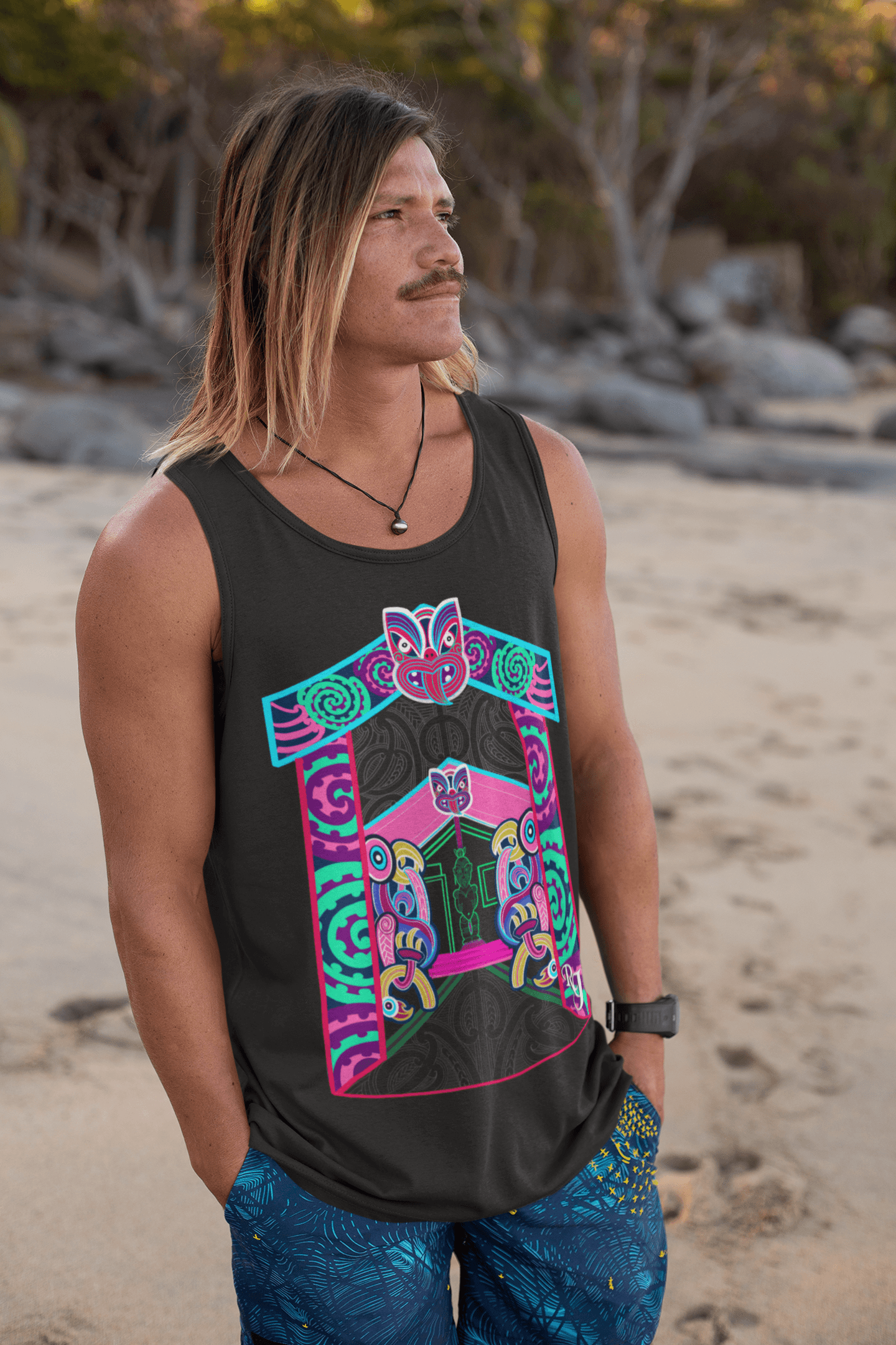 Waharoa - Singlet - River Jayden Art