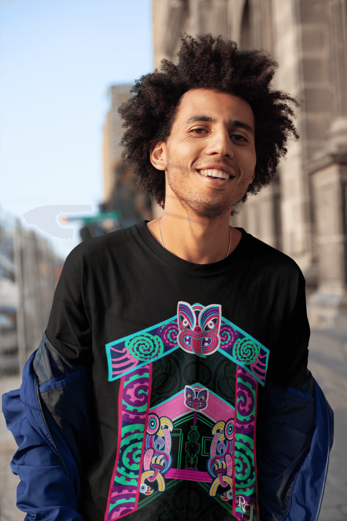 River Jayden Art Waharoa T Shirt | Waharoa T Shirt | River Jayden Art