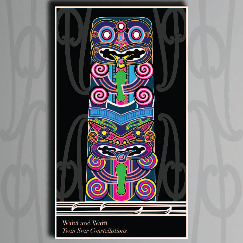 Waita Color River Jayden Art I Māori Clothing New Zealand