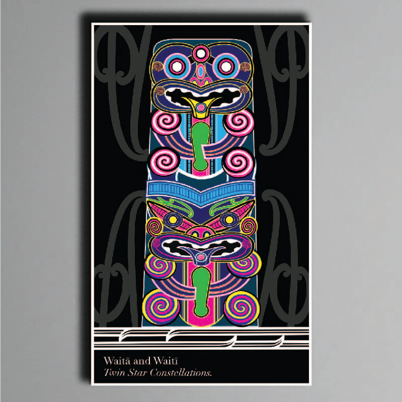 NEW Waitā and Waitī Limited Edition Print (Pre-Framed) – River Jayden Art
