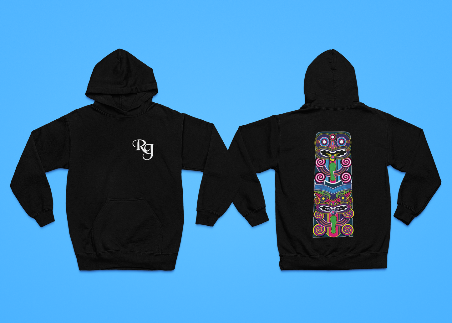 Waitī and Waitā Plus Size Hoodie