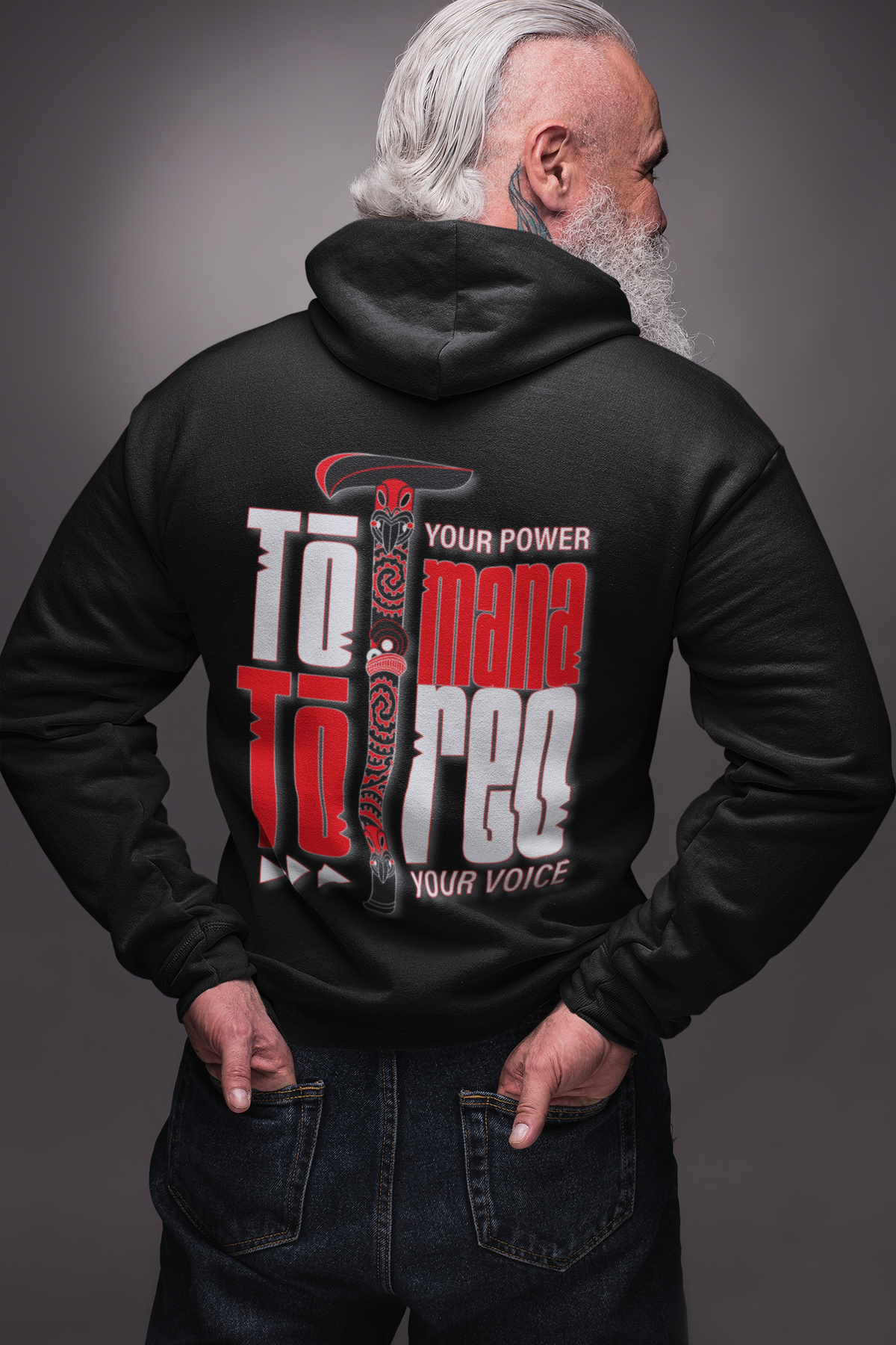 Tō Mana, Tō Reo - Your Power, Your Voice Hoodie