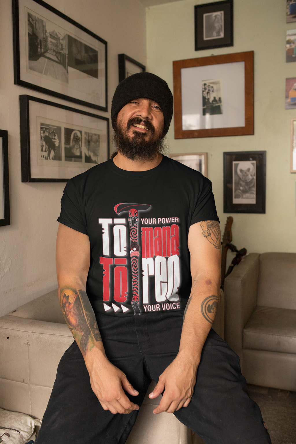 Tō Mana, Tō Reo - Your Power, Your Voice T-shirt