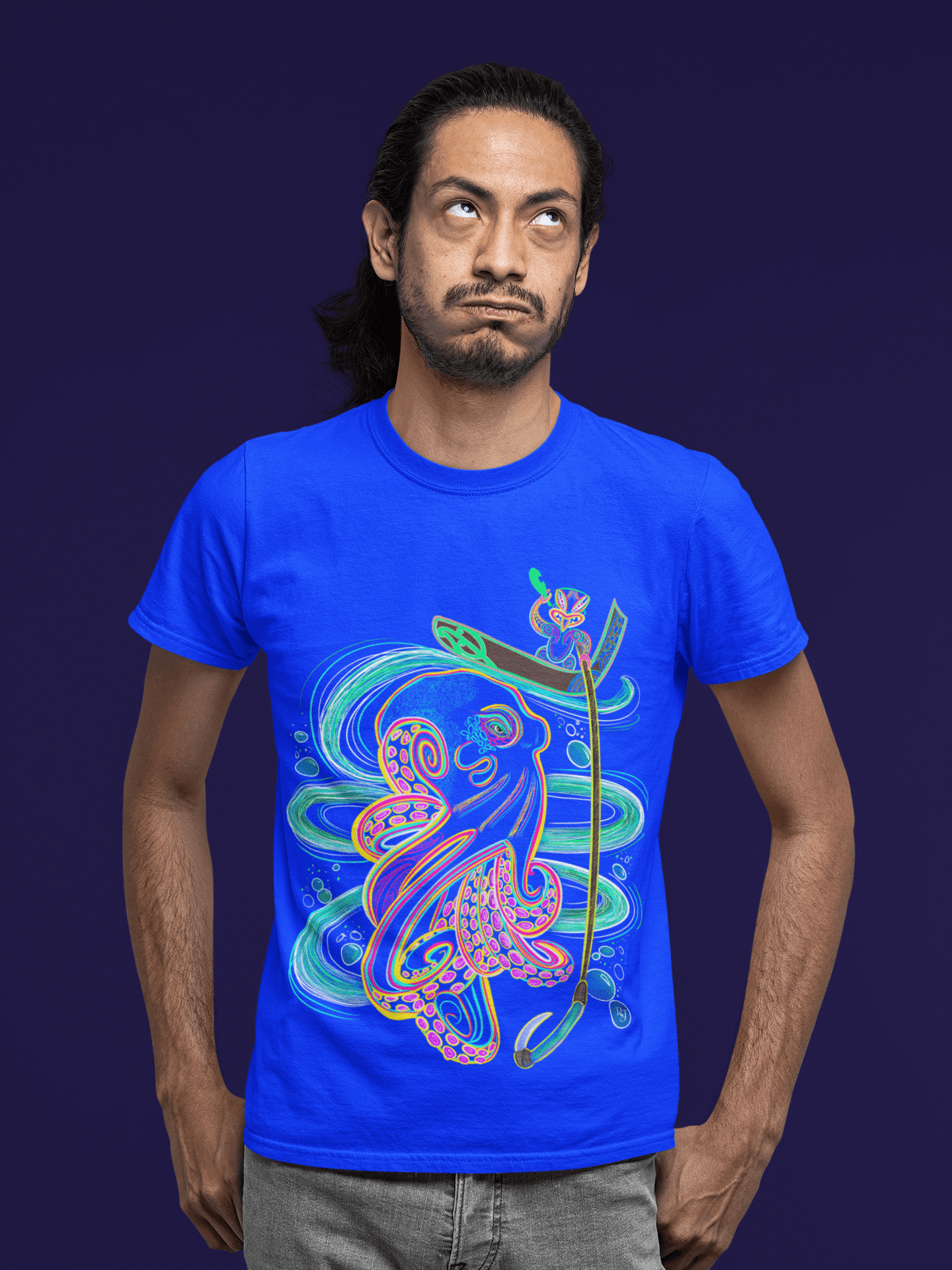 NEW Kupe and Te Wheke Unisex T-shirt - River Jayden Art