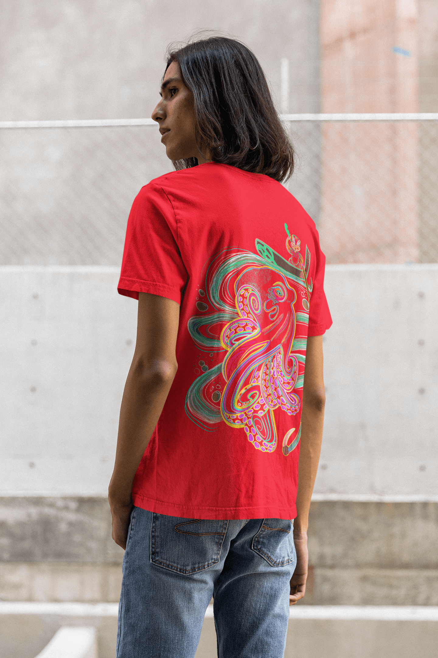 NEW Kupe and Te Wheke Unisex T-shirt - River Jayden Art