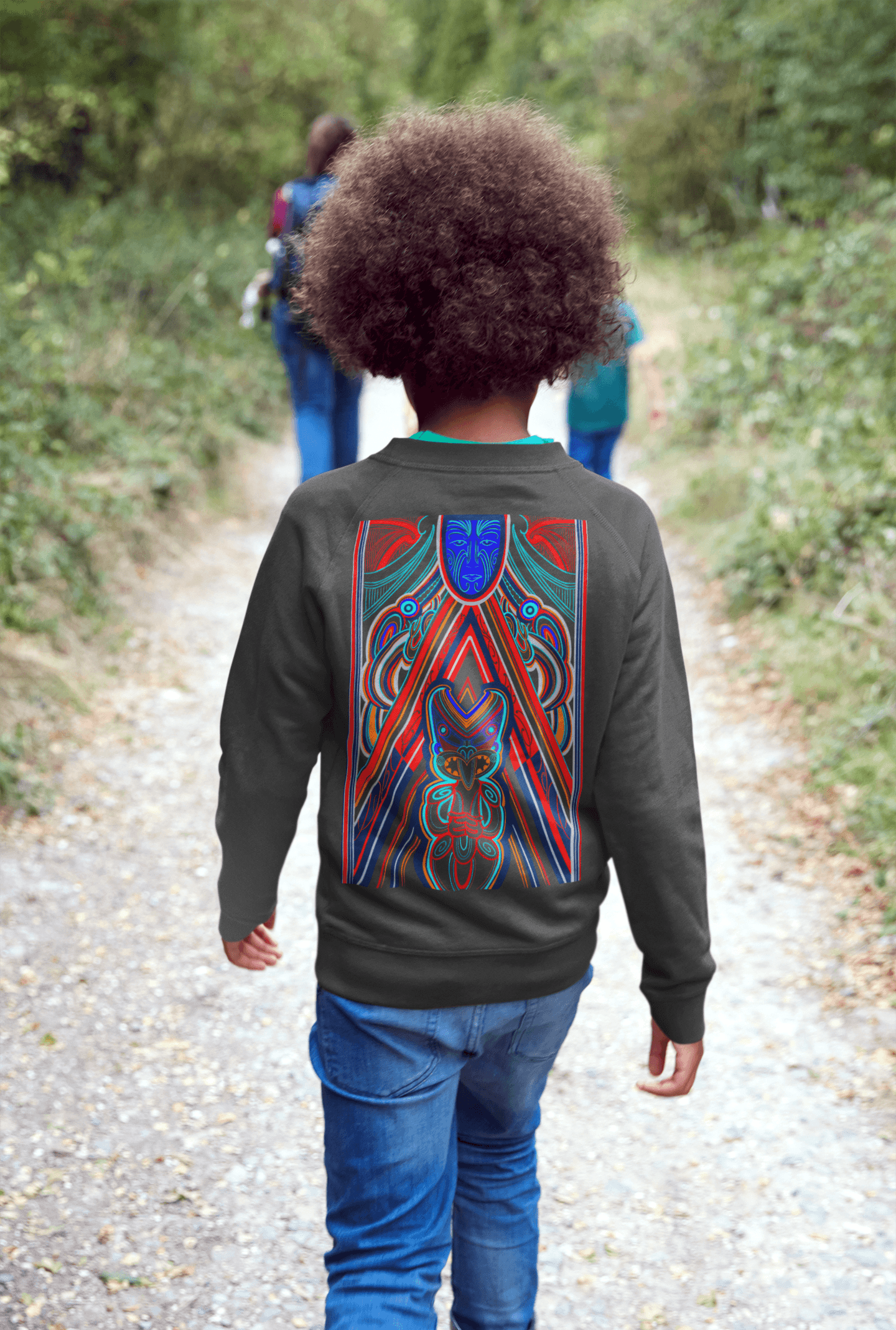 Rūaumoko - Childrens Crew - River Jayden Art
