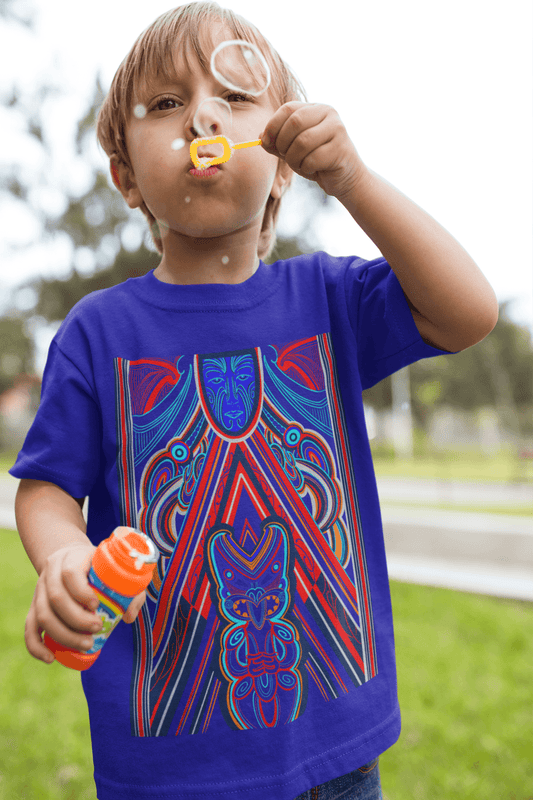 Rūaumoko - Childrens T-shirt - River Jayden Art