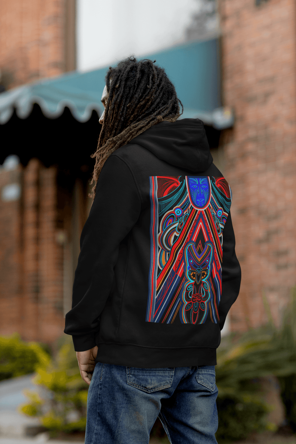 Rūaumoko - Hoodie - River Jayden Art