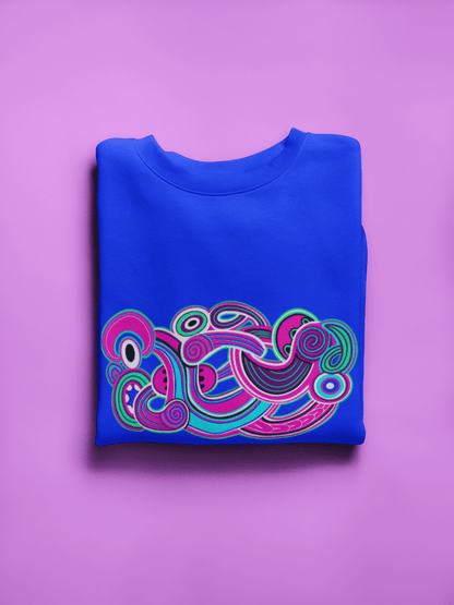 Te Tihi o Kahukura - Crew (Pink Design) - River Jayden Art