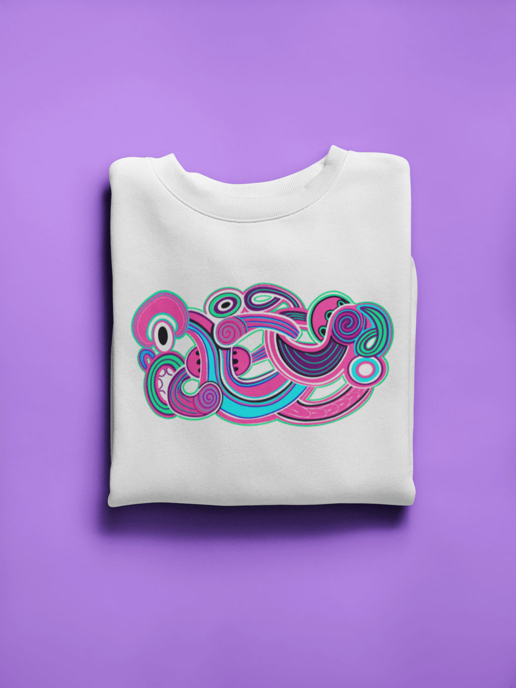 Te Tihi o Kahukura - Crew (Pink Design) - River Jayden Art