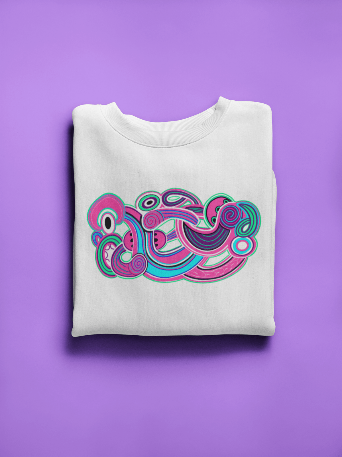 Te Tihi o Kahukura - Crew (Pink Design) - River Jayden Art