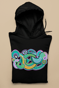 Te Tihi o Kahukura - Hoodie (Green Design) - River Jayden Art