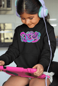 Te Tihi o Kahukura - Kids Hoodie (Pink Design) - River Jayden Art