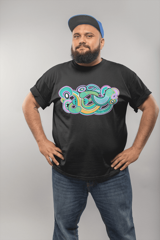 Te Tihi o Kahukura - Plus Size T-Shirt (Green Design) - River Jayden Art