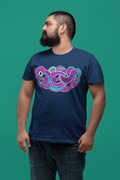 Te Tihi o Kahukura - Plus Size T-Shirt (Pink Design) - River Jayden Art