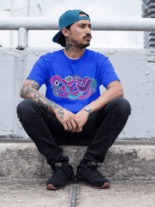 Te Tihi O Kahukura - T-shirt (Pink Design) - River Jayden Art