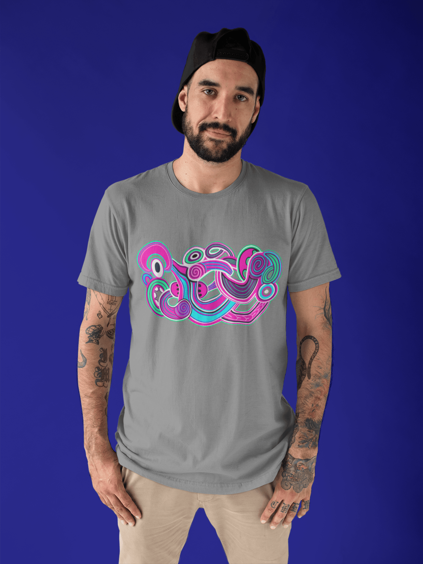 Te Tihi O Kahukura - T-shirt (Pink Design) - River Jayden Art