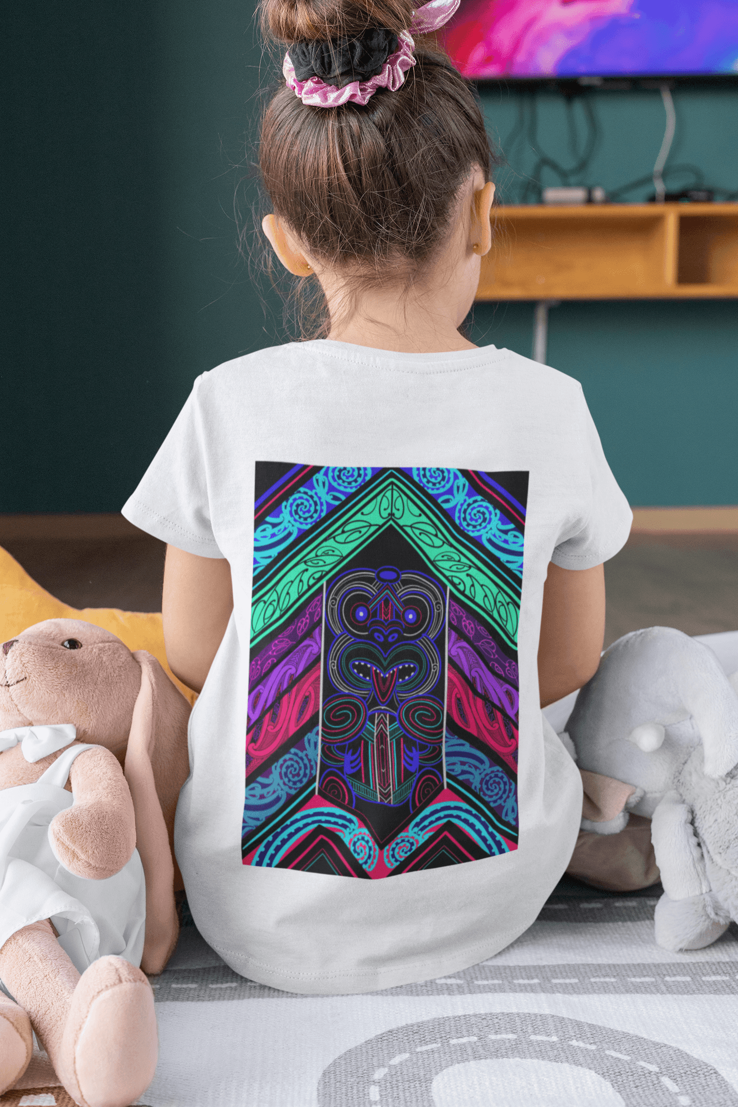 Rongo Childrens T-Shirt | Childrens T-Shirt | River Jayden Art