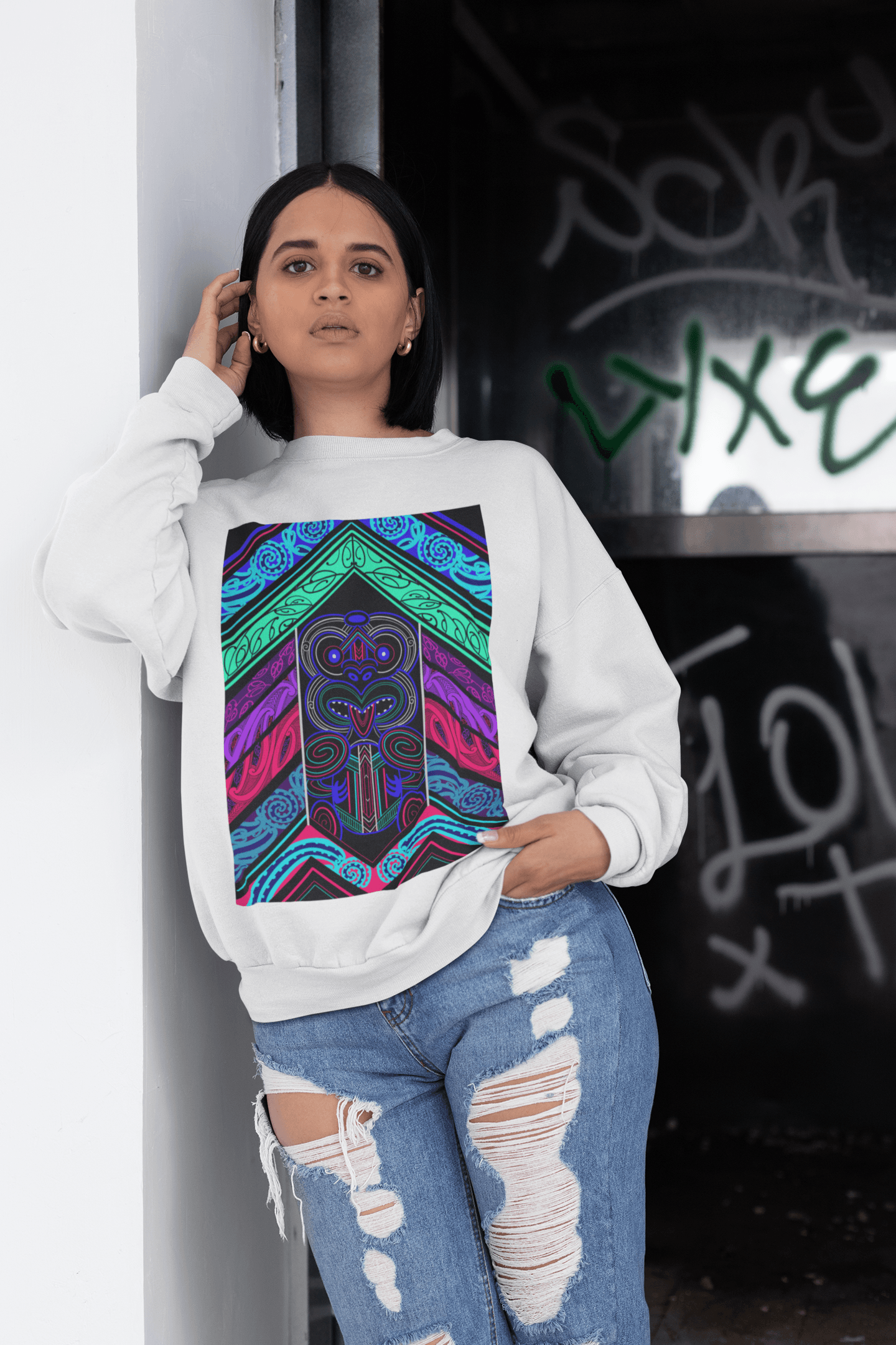 River Jayden Art I Māori Clothing New Zealand
