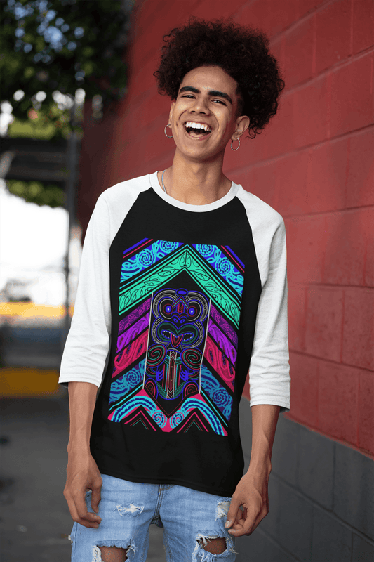 The Balance of Rongo - Raglan T-shirt - River Jayden Art
