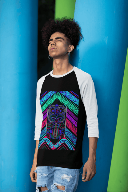 The Balance of Rongo - Raglan T-shirt - River Jayden Art