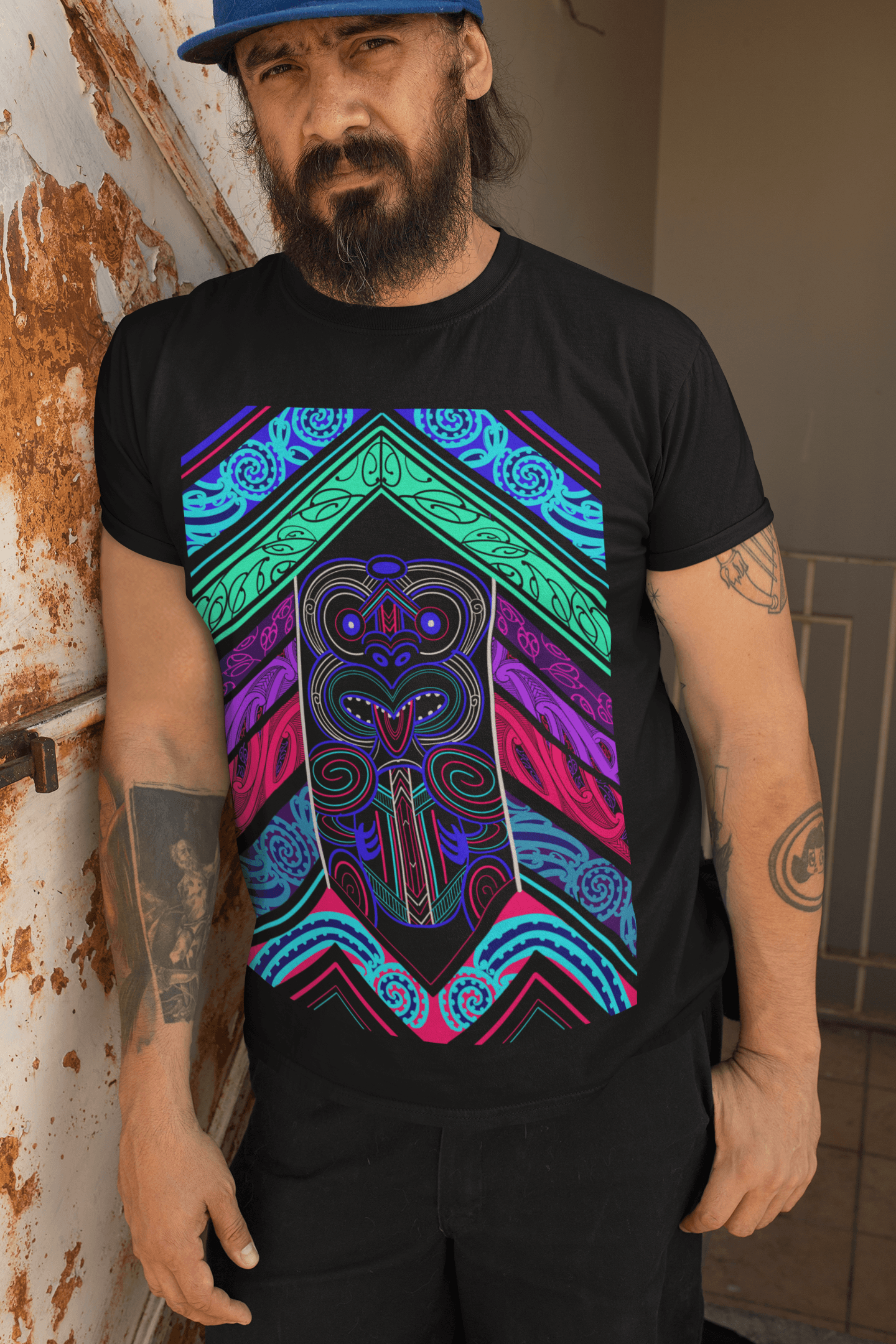 UV Ink T-Shirt | T-Shirt For Men | River Jayden Art
