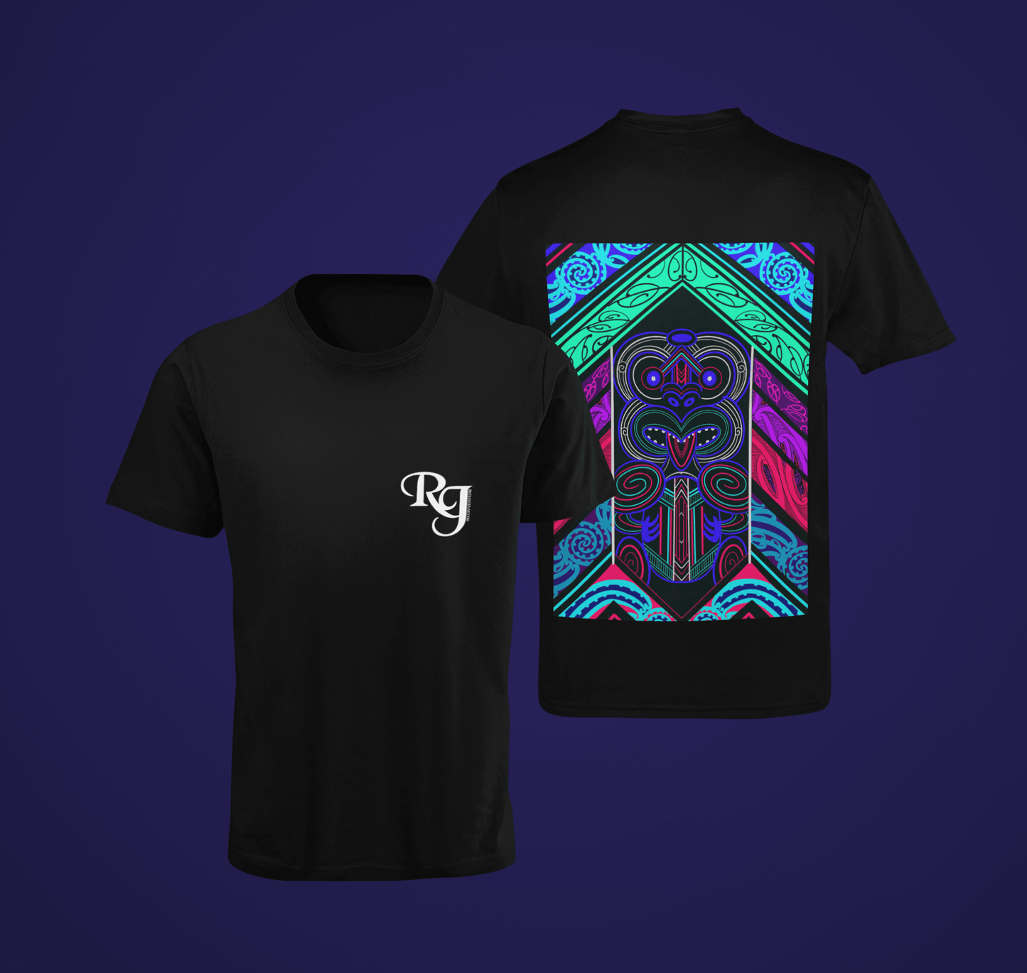 UV Ink T-Shirt | T-Shirt For Men | River Jayden Art