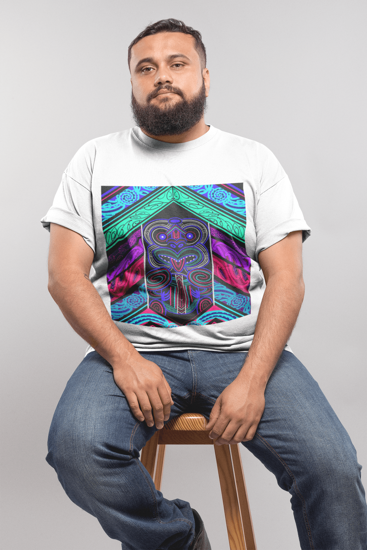 UV Ink T-Shirt | T-Shirt For Men | River Jayden Art