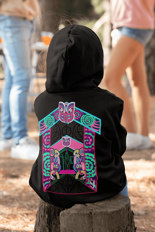 UV Ink Art Children Hoodie | Art Children Hoodie | River Jayden Art