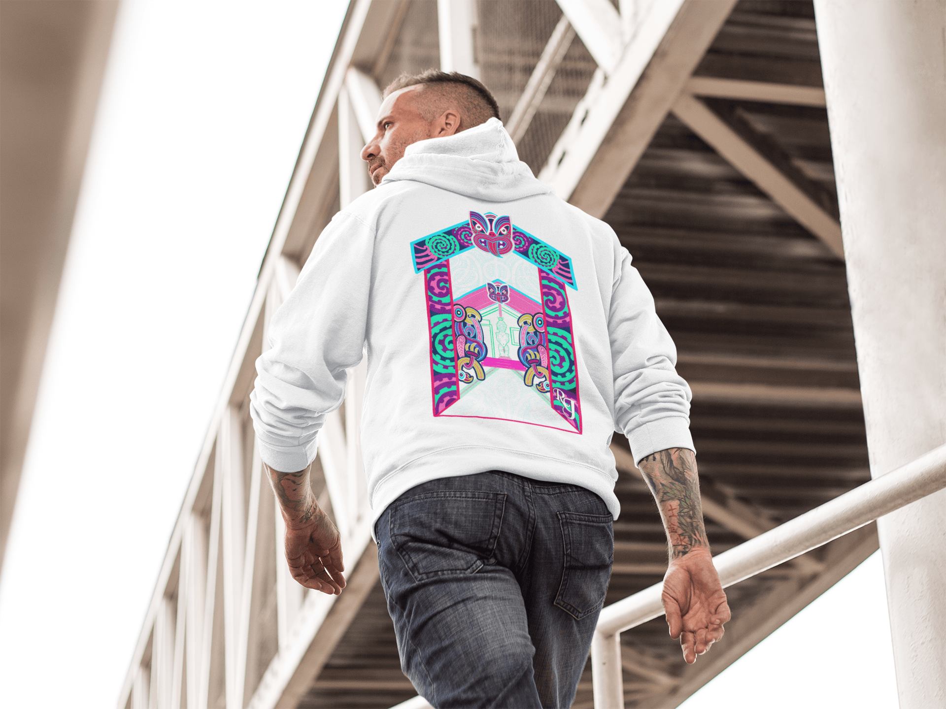 UV Ink Unisex Hoodie | River Jayden Art Hoodie | River Jayden Art