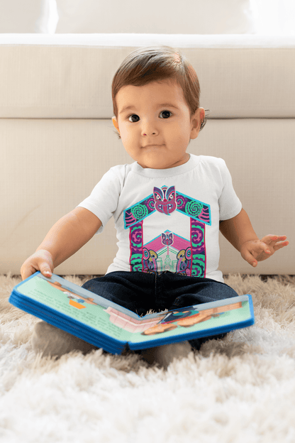 "Waharoa" Pēpē T-shirt - River Jayden Art