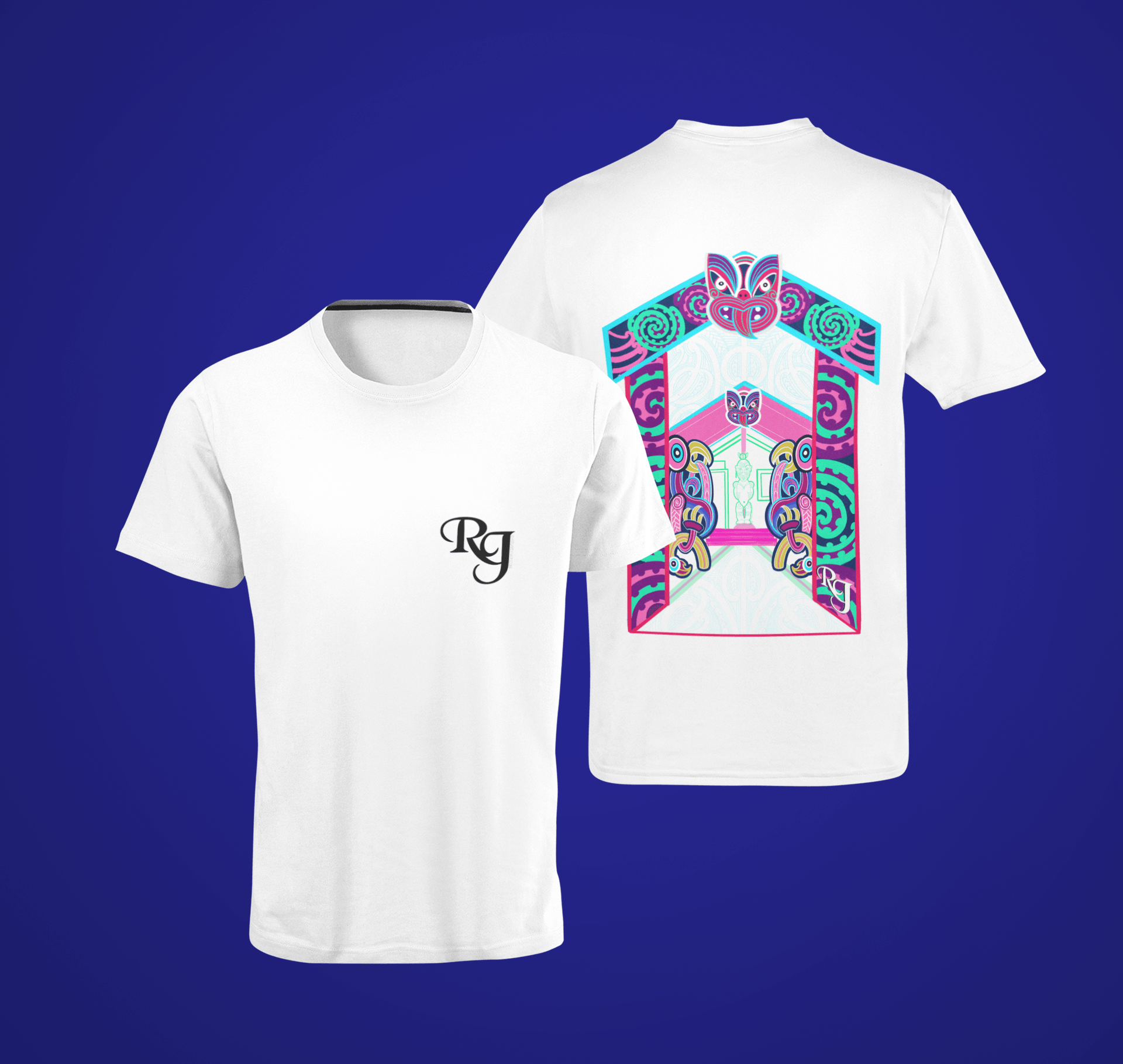 River Jayden Art Waharoa T Shirt | Waharoa T Shirt | River Jayden Art