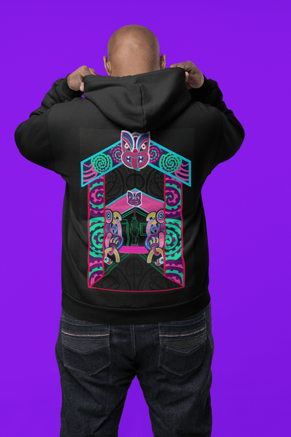 Waharoa Unisex Zip up - River Jayden Art