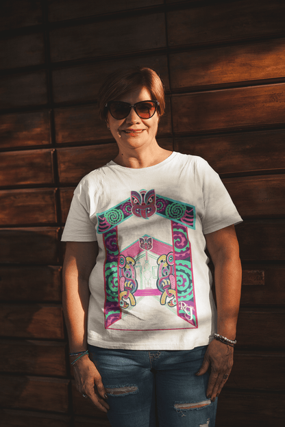 River Jayden Art Shirt | Waharoa Wāhine T-Shirt | River Jayden Art | 