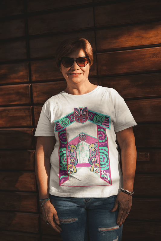 River Jayden Art Shirt | Waharoa Wāhine T-Shirt | River Jayden Art | 