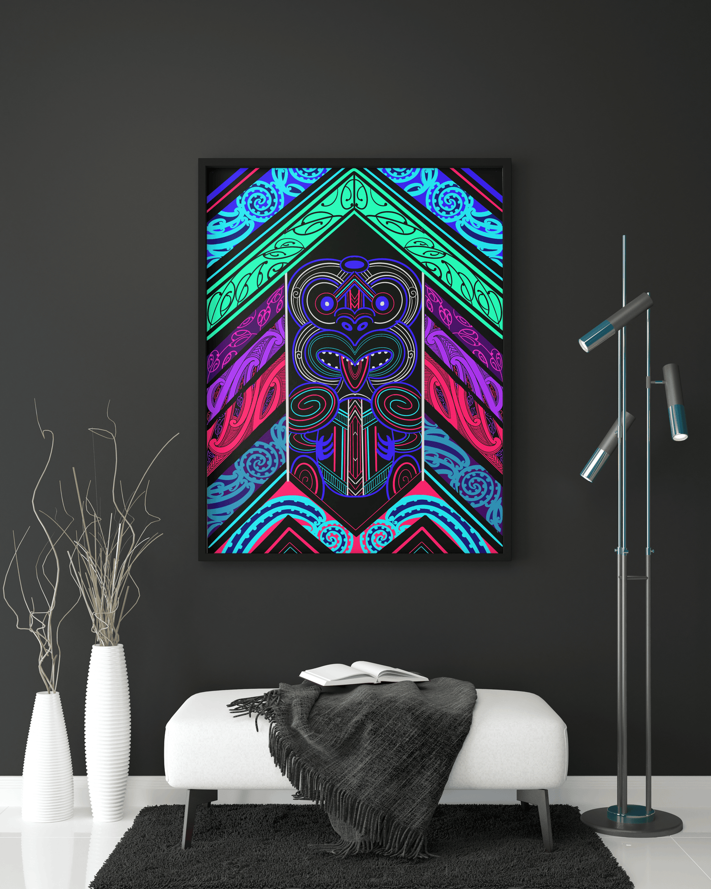 "SOLD: The Balance of Rongo" - Limited Edition Signed Print - River Jayden Art
