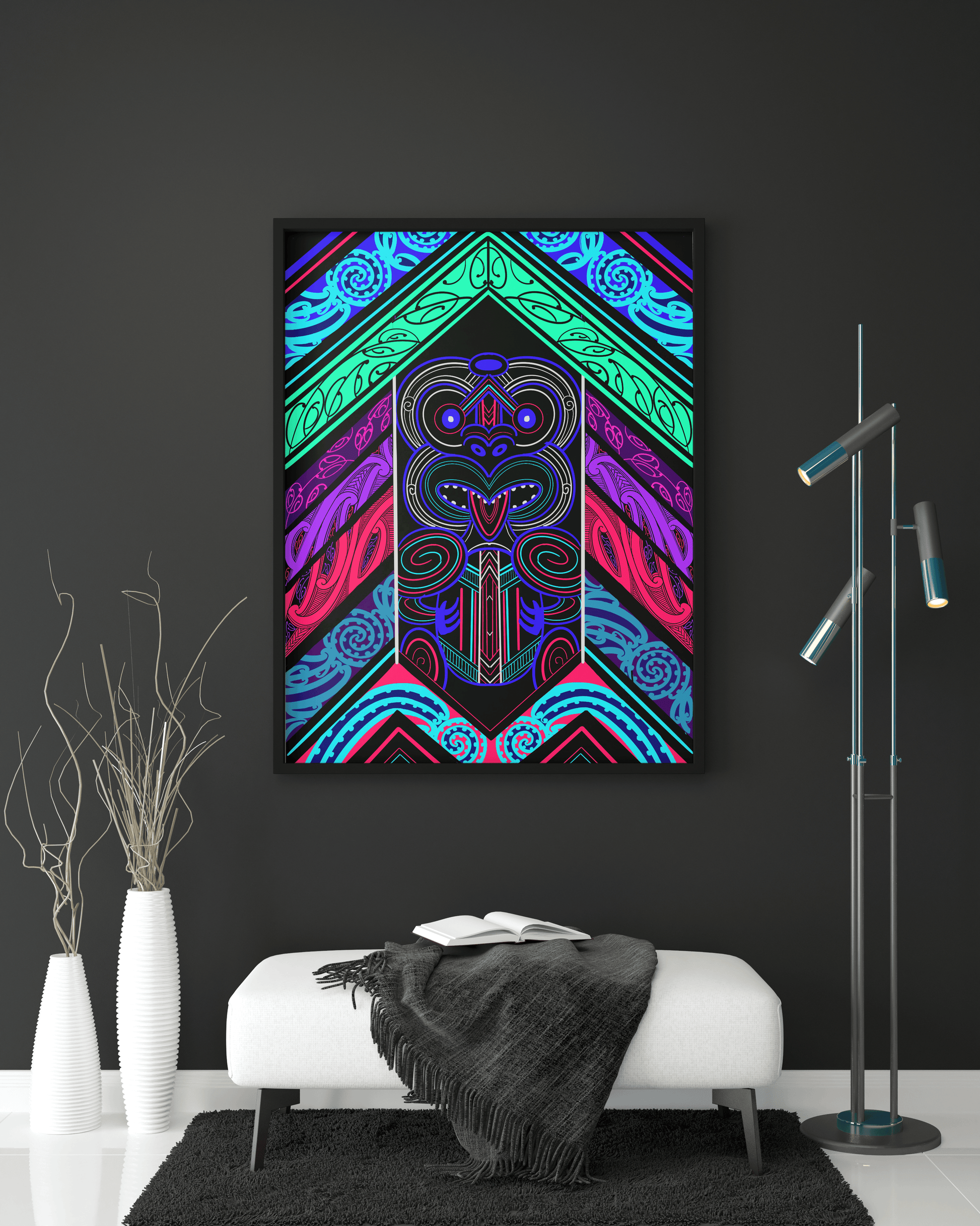 "SOLD: The Balance of Rongo" - Limited Edition Signed Print - River Jayden Art
