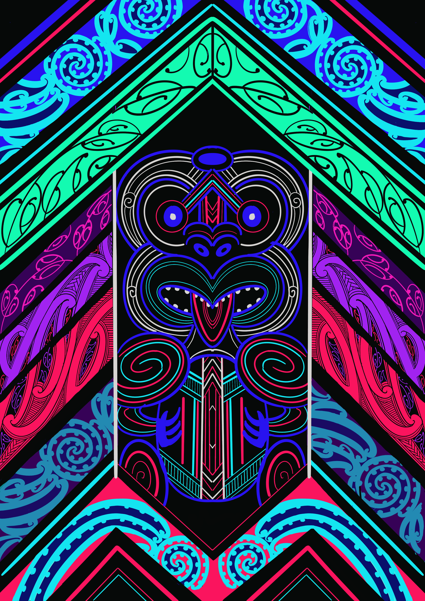 "SOLD: The Balance of Rongo" - Limited Edition Signed Print - River Jayden Art