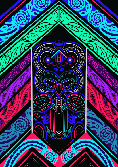 "SOLD: The Balance of Rongo" - Limited Edition Signed Print - River Jayden Art