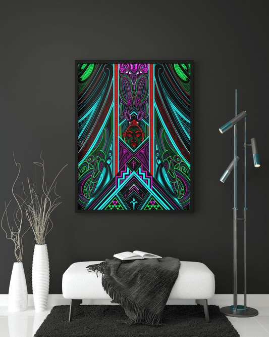 "Te Ao Mārama" - Limited Edition Signed Print - River Jayden Art