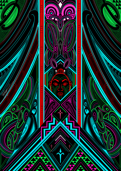 "Te Ao Mārama" - Limited Edition Signed Print - River Jayden Art