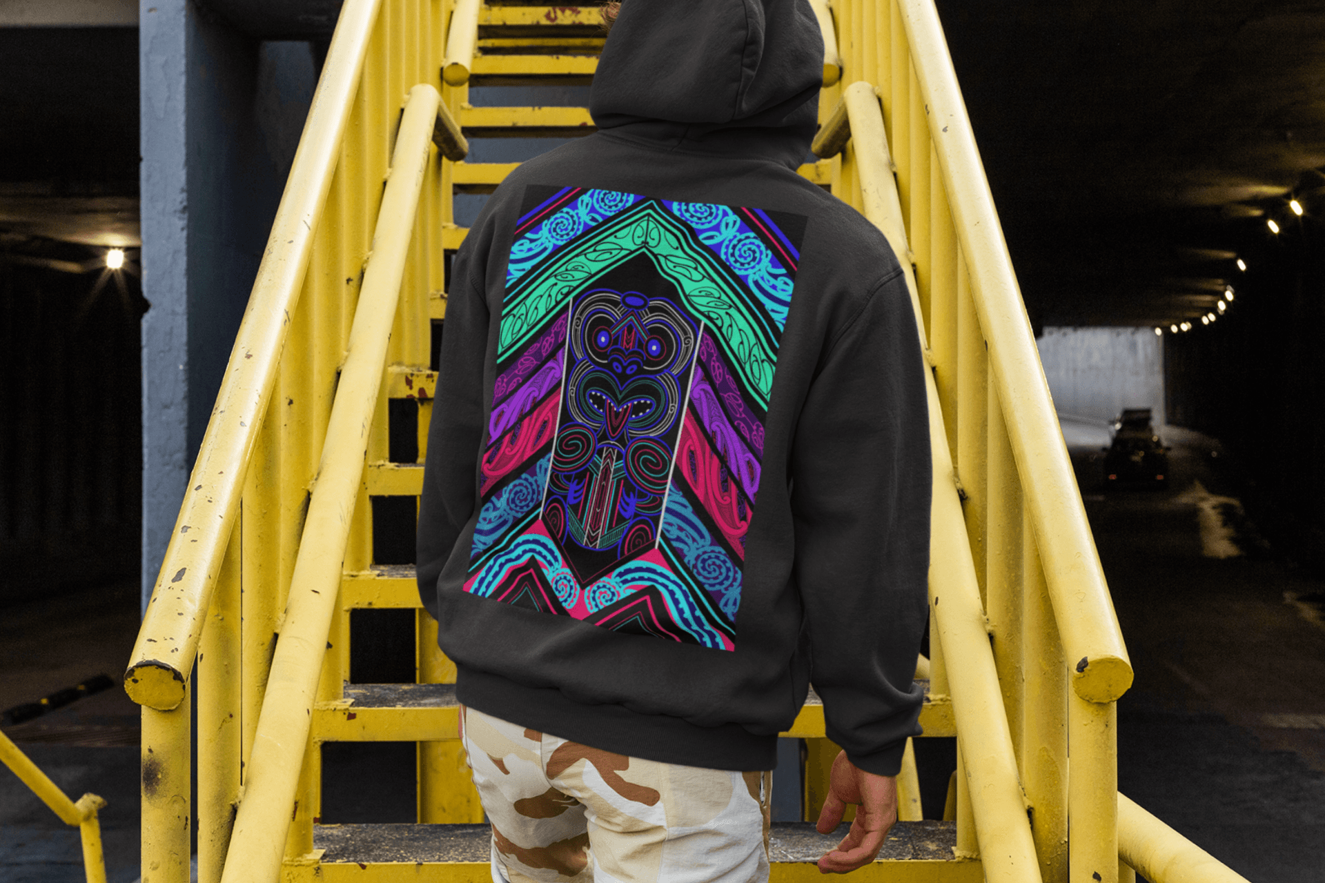 UV Ink Hoodie | River Jayden Art hoodie | River Jayden Art